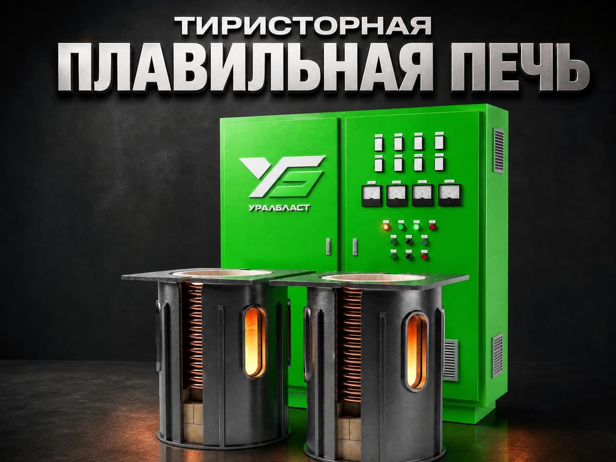 Индукционные плавильные тиристорные печи в Москве и Московской области
